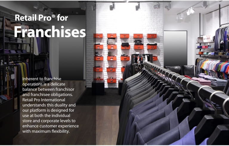 Retail Pro For Franchises